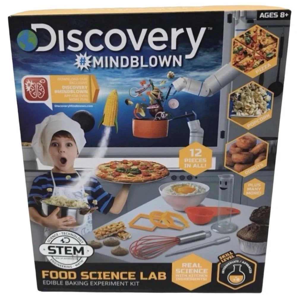 Discovery Toys STEM Discovery Food Science Lab Kit (NWT)